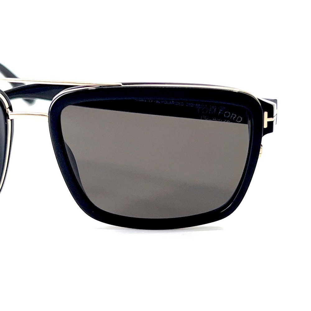 NEW!!! TOM FORD Anders Sunglasses TF780 01D Polarized Authentic - Picture 5 of 11